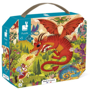 PUZZLE ROYAUME DE DRAGONS - 54 PCS - Janod