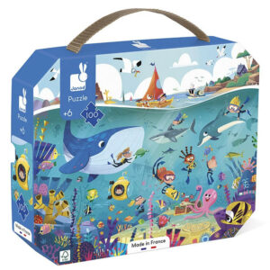 PUZZLE LES FONDS MARINS - 100 PCS - Janod