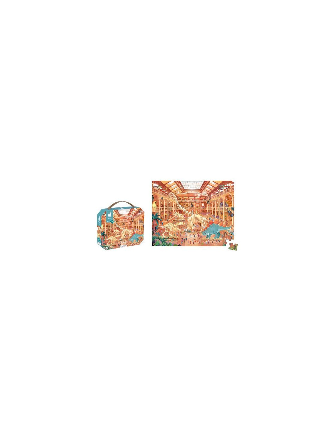 PUZZ MUSEE HISTOIRE NATURELLE - 100 PCS - Janod