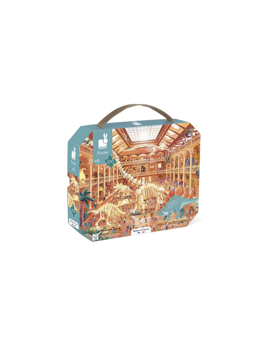 PUZZ MUSEE HISTOIRE NATURELLE - 100 PCS - Janod