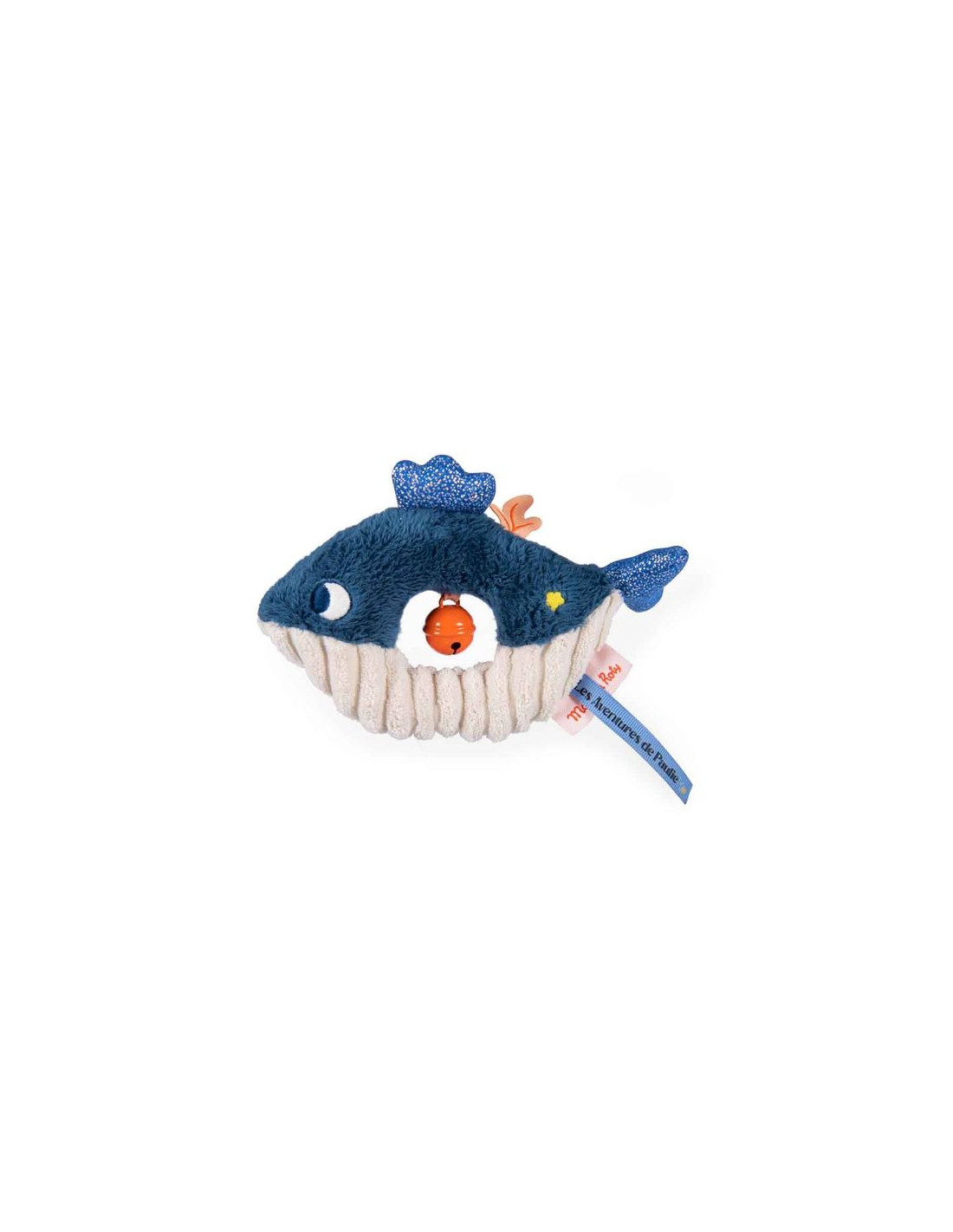 hochet baleine les aventures de paulie - Moulin Roty
