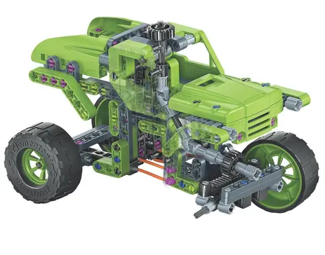 monster-trucks-4x4-construction-sciences-et-jeu-mécanique-pignon-véhicule-vert-2en1-jeux-reves-et-jouets