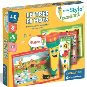 Jeu-éducatifs-lettres-et-mots-stylo-sonore-éléctronique-loto-quiz-4-6-ans-clémentoni-éduca-jeux-reves-et-jouets