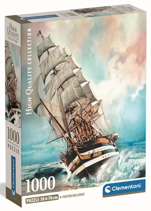 puzzle-1000-pièces-amerigo-bateau-vespucci-voilier-océan-mer-matelot-pirate-clementoni-kidulte-jeux-reves-et-jouets