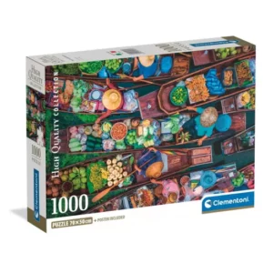 puzzle-1000-pièces-clementoni-marché-flottant-thai-floting-market-kidulte-jeux-reves-et-jouets