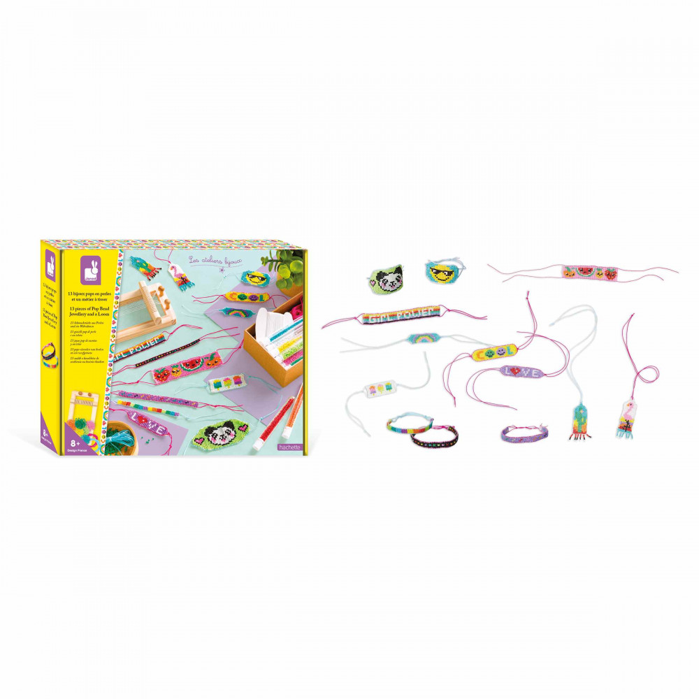 13 BIJOUX POPS PERLES ET METIER A TISSER - Janod – Image 5