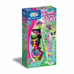 Crée tes stylos - Wonderful Butterflies - Clementoni
