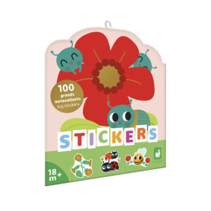 100 STICKERS - PETITES BETES - Janod