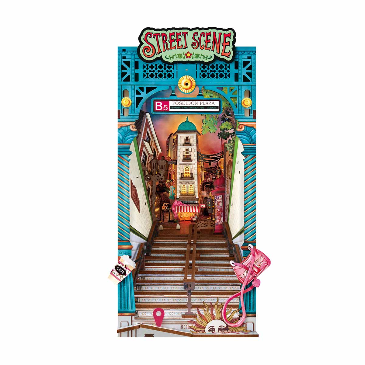 Book Nook & Wonderland - Street Scene - Rolife
