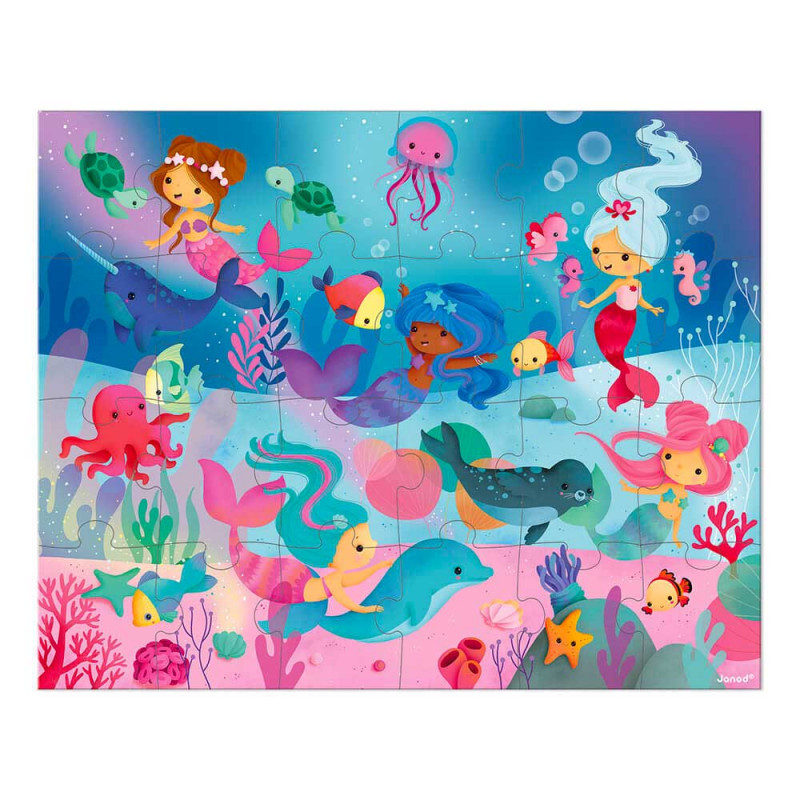 PUZZLE SIRENES - 24 PCS - Janod