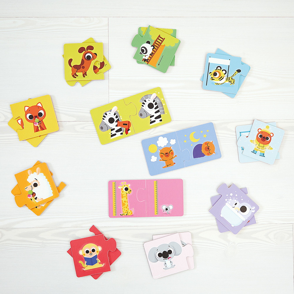 PUZZLES LES CONTRAIRES - Janod