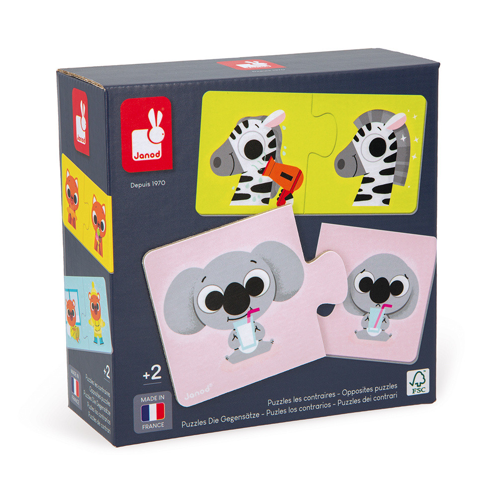 PUZZLES LES CONTRAIRES - Janod