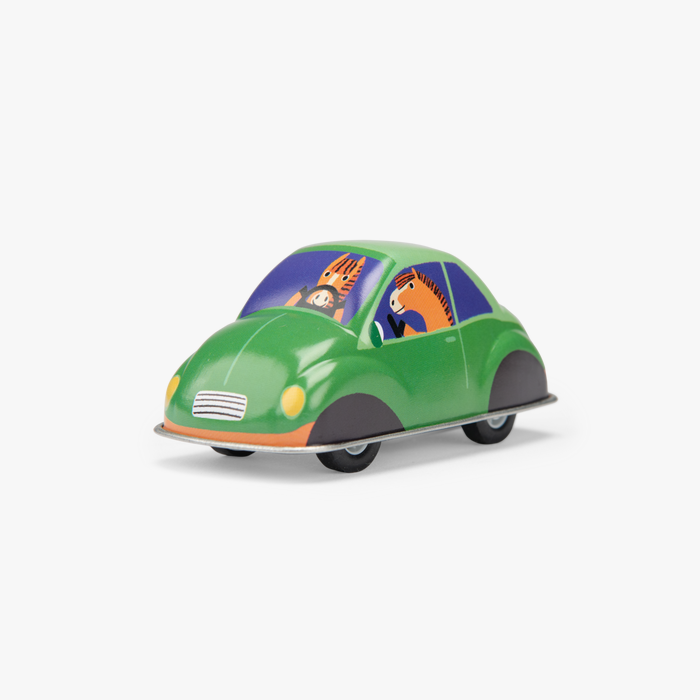 Voiture à friction verte - Les jouets métal - Moulin Roty