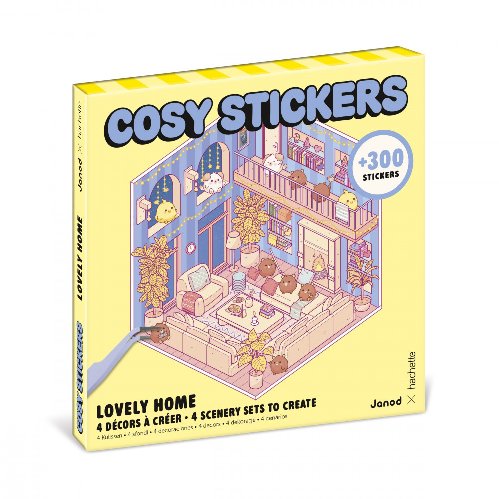 COSY STICKERS - LOVELY HOME - Janod