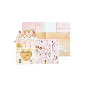 JEU STICKERS + POSTER BALLERINA
