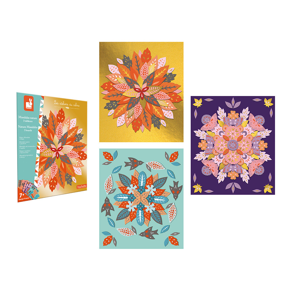 3 MANDALAS NATURE - Janod – Image 5