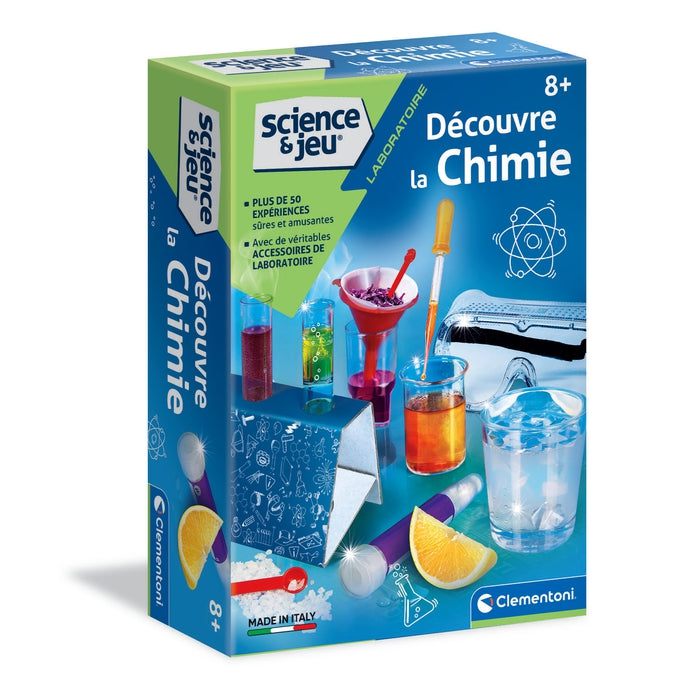 SCIENCE & JEU - DECOUVRE LA CHIMIE - Clementoni