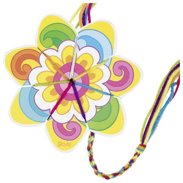 Fleur et papillon à tricoter - Goki