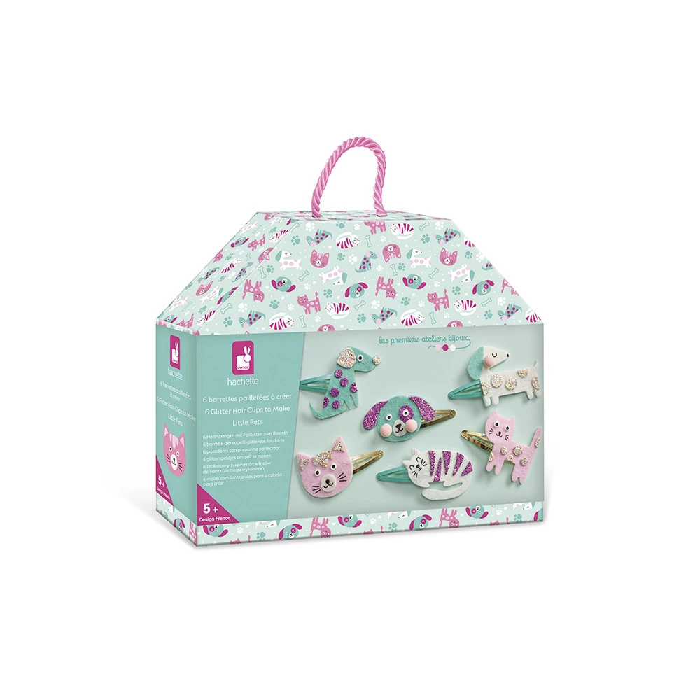 6 BARRETTES A CREER - LITTLE PETS - Janod