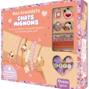 Mes jolis bijoux - Mes bracelets chats mignons - Auzou