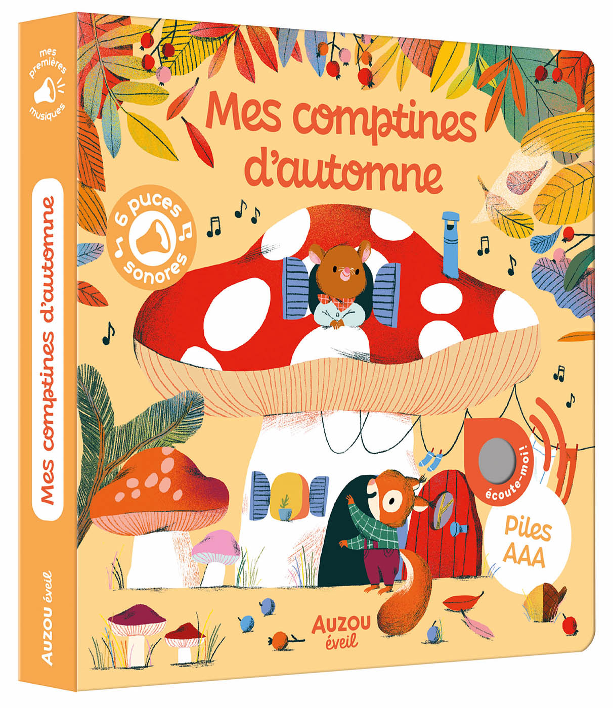 Mes comptines d'automne - Auzou