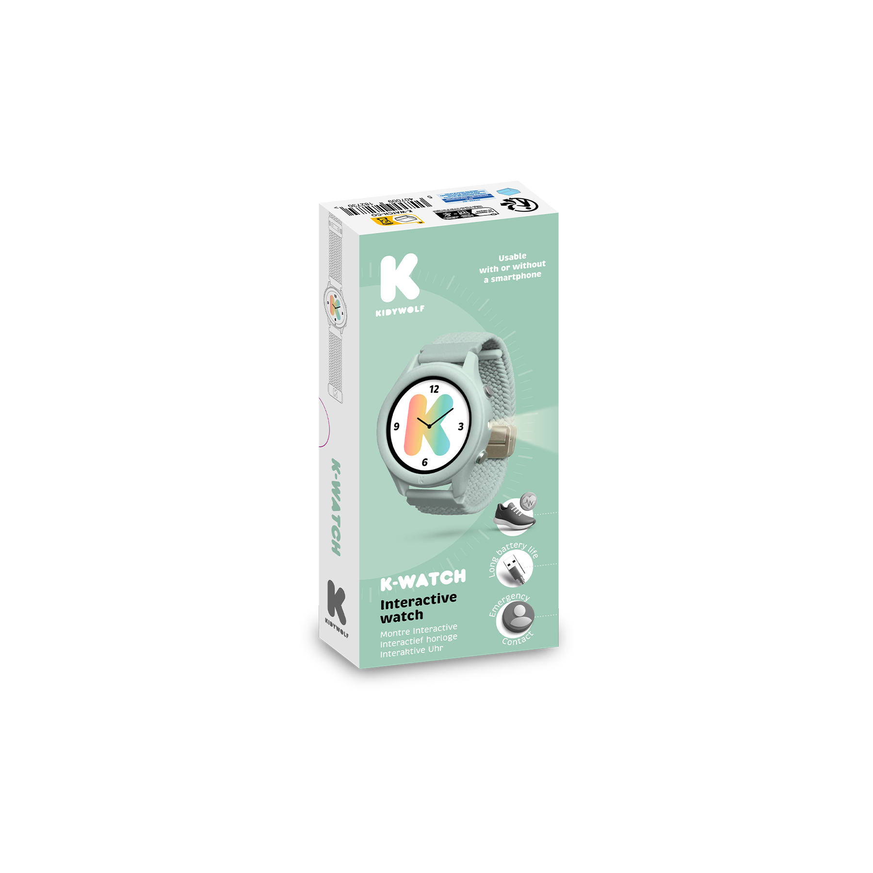 K-Watch - Montre interactive Verte - Kidywolf – Image 4