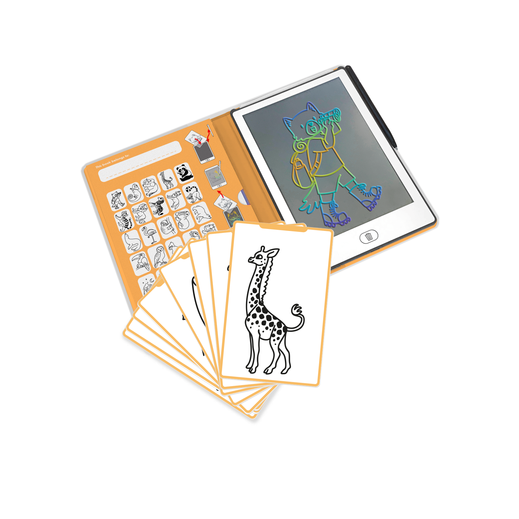 Tablette à dessin - Animaux - Kidywolf – Image 4