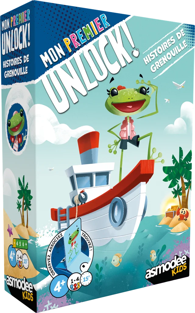 Mon Premier Unlock! : Histoires de Grenouille