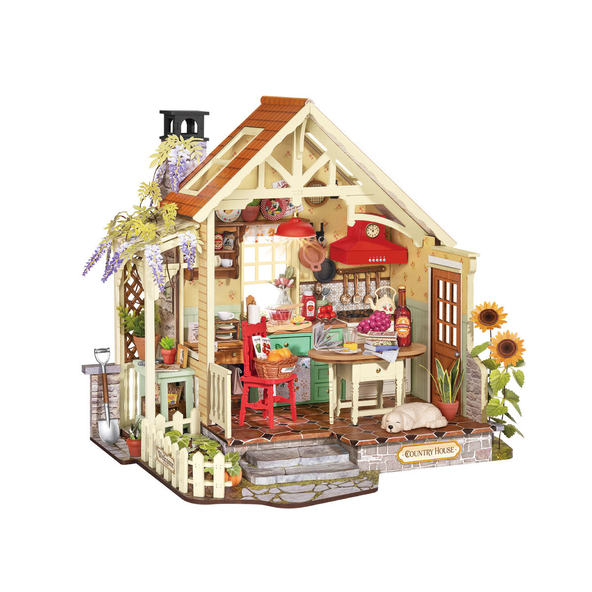 Sunlit Farmhouse Kitchen - Rolife