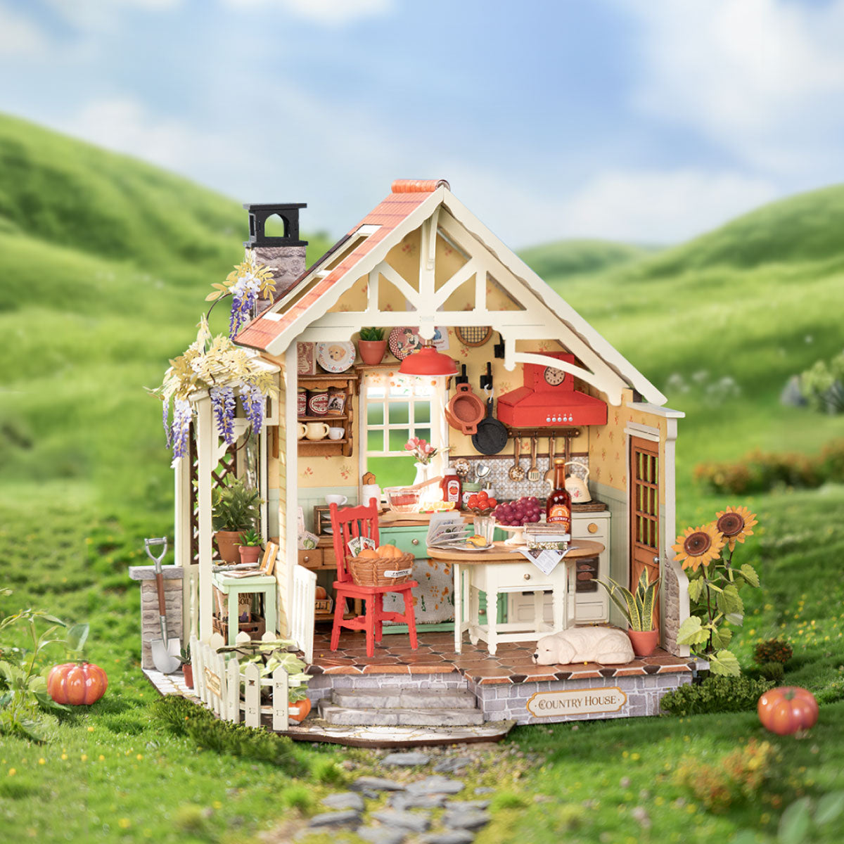 Sunlit Farmhouse Kitchen - Rolife – Image 2