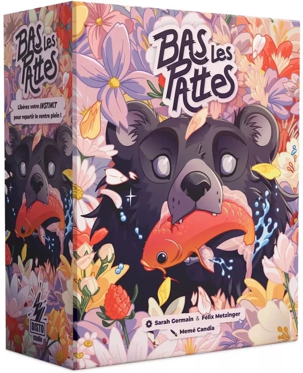 Boîte du jeu Bas les Pattes de Disto Studio