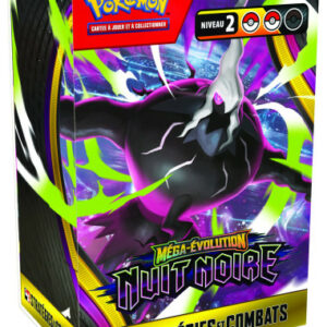 Boîtier Stratégies et Combats Pokémon ME05 Méga-Évolution Nuit Noire en français