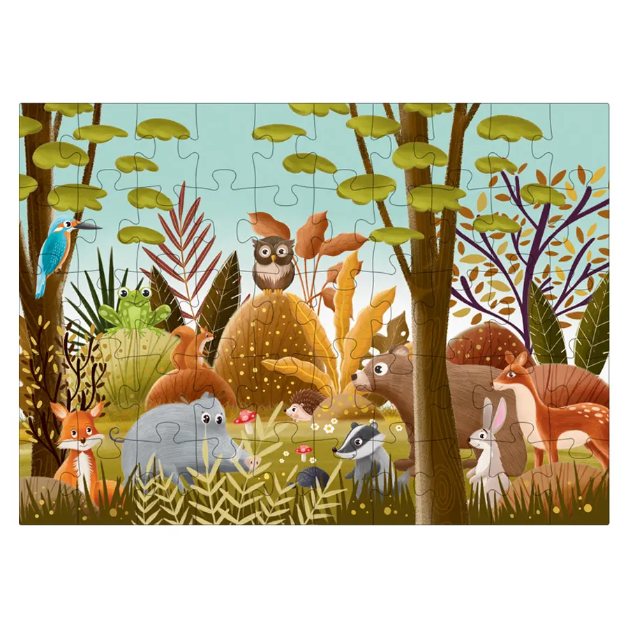 BOÎTE MINI PUZZLE DE LA FORET 50 PIECES – Image 2