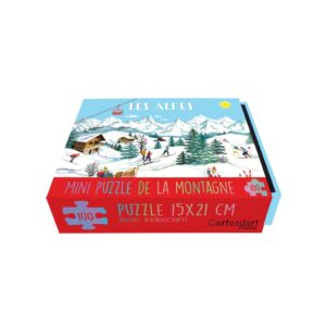 BOÎTE MINI PUZZLE DE LA MONTAGNE 100 PIECES
