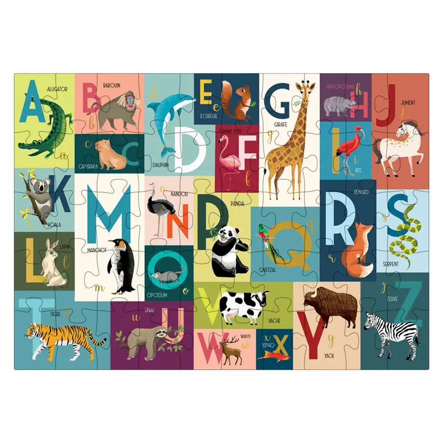 BOÎTE MINI PUZZLE ANIMALPHABET – Image 2
