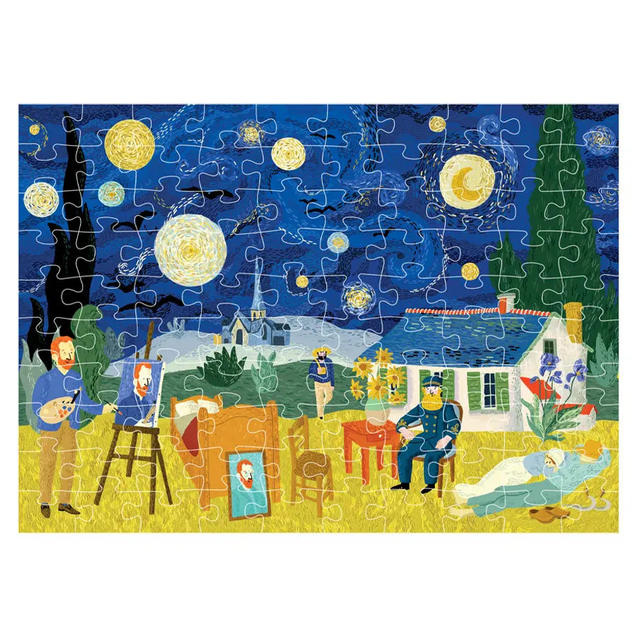 BOÎTE MINI PUZZLE VAN GOGH – Image 2