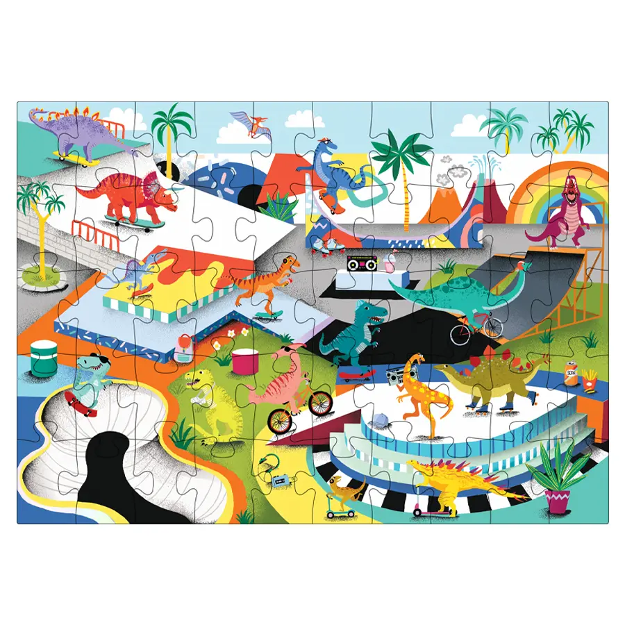 BOÎTE MINI PUZZLE DINOS SKATEPARK – Image 2