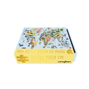BOITE MINI PUZZLE MAPPEMONDE