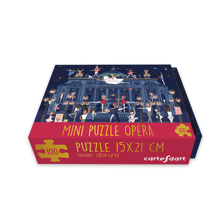 BOÎTE MINI PUZZLE OPÉRA BALLERINES