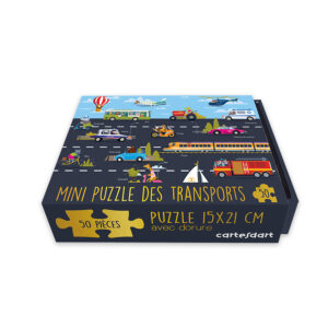 BOÎTE MINI PUZZLE TRANSPORT