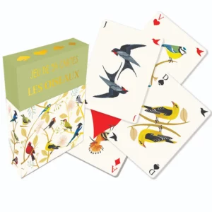 JEU DE 54 CARTES OISEAUX