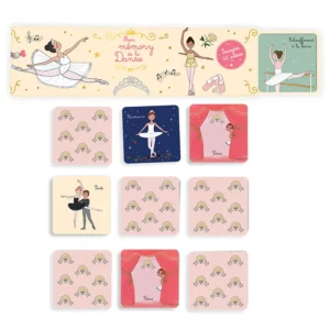 JEU MEMORY IMAGIER DE LA DANSE