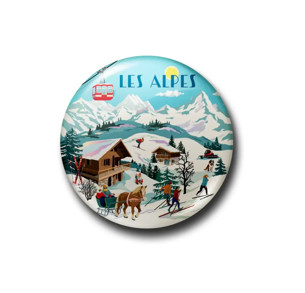 MAGNET DÉCAPSULEUR LES ALPES