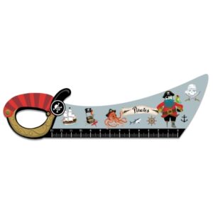 REGLE EN BOIS - PIRATES