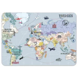 SET DE TABLE ET SOUS MAINS VOYAGES