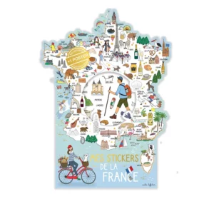JEU STICKERS + POSTER LA FRANCE