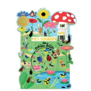 JEU STICKERS + POSTER JARDIN DES PETITES BÊTES