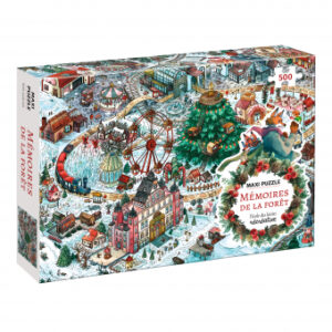 Puzzle collector Mémoires de la forêt (Hiver 500) - Moulin Roty