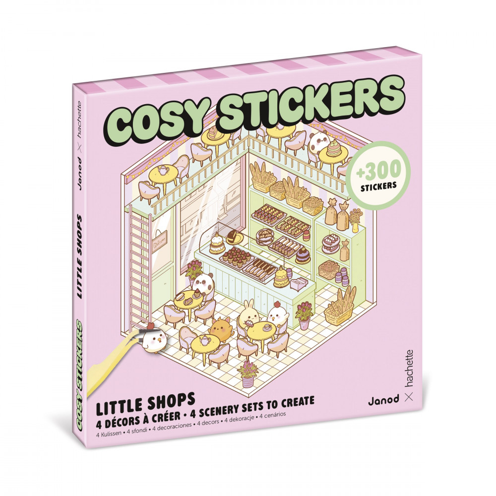 COSY STICKERS - LITTLE SHOPS - Janod