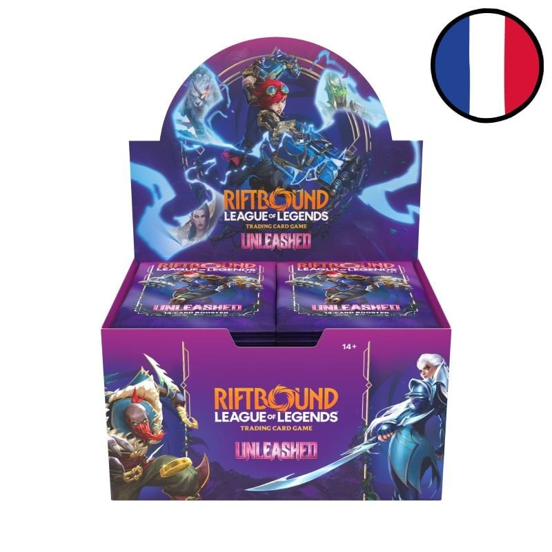 Riftbound Déchaînement – display de 24 boosters en français
